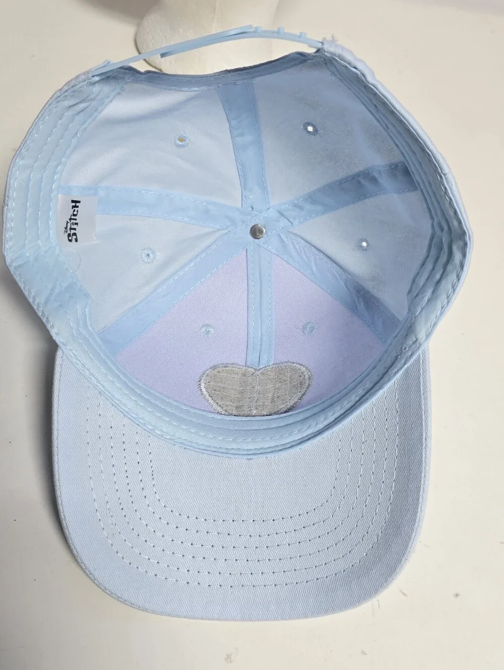 NWT Disney Stitch Light Blue Snap Back Kids Hat